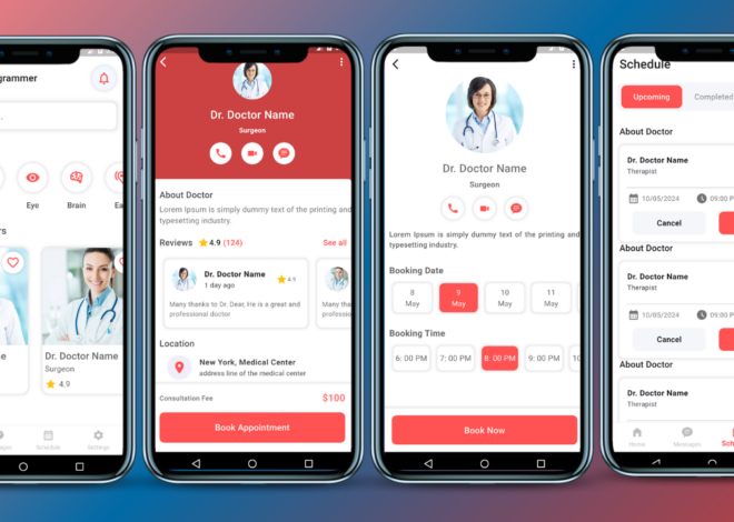 Doctor Appointment App UI Design In Flutter – Source Code