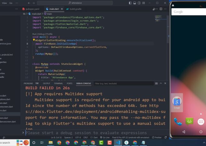 How To Solve Multidex Error in Flutter Easily